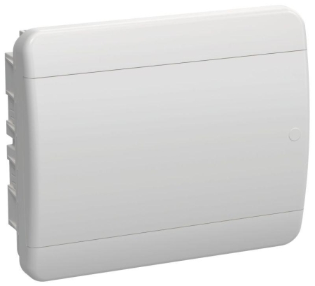 Корпус ЩРВ-П-12 TEKFOR IP41 бел. дверь пластик. IEK TF5-KP13-V-12-41-K01-K01