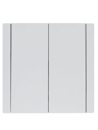 Выключатель 2-кл. СП FORTE&PIANO 10А FP205 бел. IEK FP-V20-0-10-1-K01