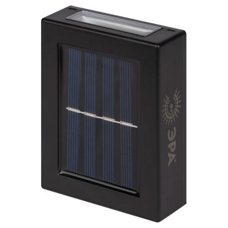 Светильник светодиодный ERAFS024-02 "Практик" 2LED 7х3х10см уличный настенный на солнечн. батарее Эра Б0057592
