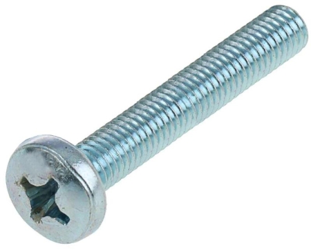 Винт с полукруглой головкой М5х40 DIN 7985 оцинк. (уп.10шт) Tech-Krep/Zitar 103018