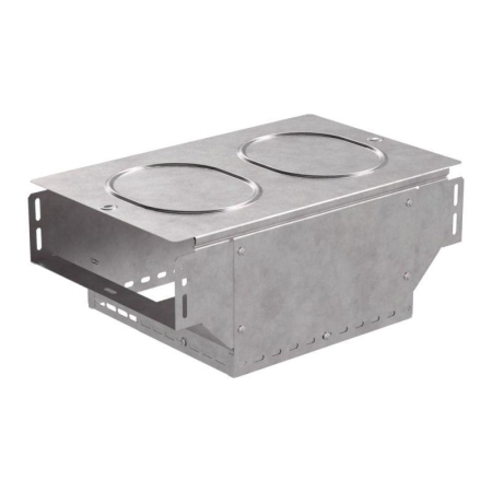 Ответвитель Т-образный вертикальный 300х100 с крышкой стандарт Промрукав PR16.0967