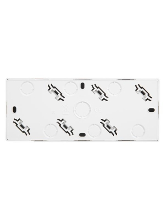 Розетка 3-м ОП LETO с заземл. закрытый корпус ПБТ бел. LEZARD 752-0200-127BUP