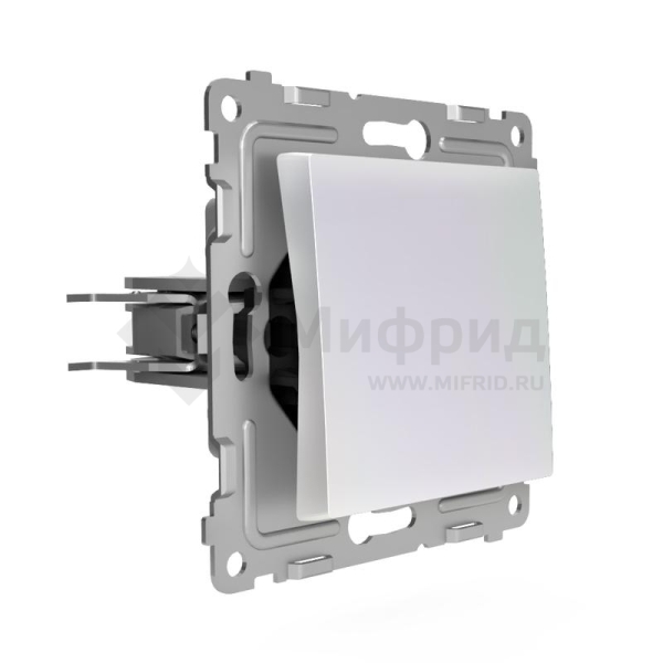 Выключатель 1-кл. СП Pixel 10А IP20 механизм перламутр. TOKOV ELECTRIC TKE-PX-V1-C04