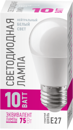 Лампа светодиодная 90 438 OLL-G45-15-230-4K-E27-PROMO ОНЛАЙТ 90438 Лампа светодиодная 90 438 OLL-G45-15-230-4K-E27-PROMO ОНЛАЙТ 90438