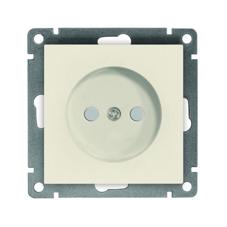 Розетка 1-м СП Афина 16А IP20 без заземл. защ. шторки механизм сл. кость (ivory) Universal A0047-I Розетка 1-м СП Афина 16А IP20 без заземл. защ. шторки механизм сл. кость (ivory) Universal A0047-I