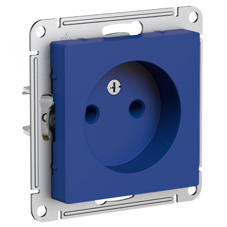 Розетка AtlasDesign 16А без заземл. без шторок механизм аквамарин SE ATN001141 Розетка AtlasDesign 16А без заземл. без шторок механизм аквамарин SE ATN001141