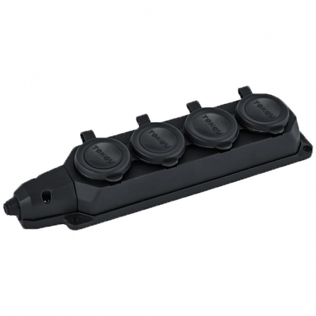 Колодка удлинителя 4-м 16А с заземл. каучук TOKOV ELECTRIC TKE-C05-KK4-Z Колодка удлинителя 4-м 16А с заземл. каучук TOKOV ELECTRIC TKE-C05-KK4-Z