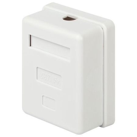 Розетка компьютерная 1-м RJ45 кат.5E экранир. Эра Б0056903 Розетка компьютерная 1-м RJ45 кат.5E экранир. Эра Б0056903