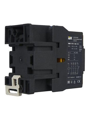Контактор КМИ-11811 18А 230В/АС3 1НЗ KARAT IEK KKM11-018-230-01 Контактор КМИ-11811 18А 230В/АС3 1НЗ KARAT IEK KKM11-018-230-01