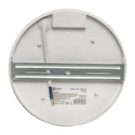 Светильник светодиодный ЖКХ ДПО-2002 12Вт 4000К IP65 круг LUMA EKF BKL-2002-R-12-4000