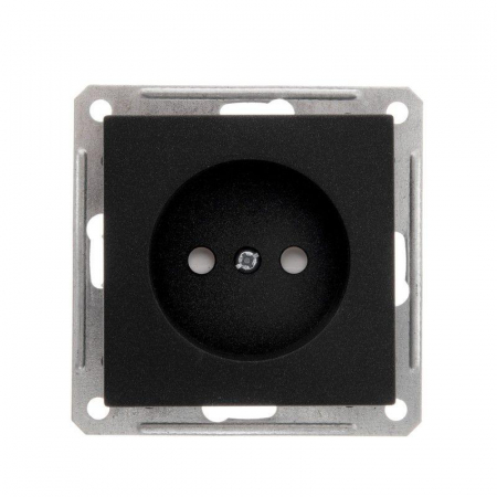 Розетка 1-м СП W59 16А IP20 без заземл. защ. шторки механизм черн. бархат SE RS16-151-6-86 Розетка 1-м СП W59 16А IP20 без заземл. защ. шторки механизм черн. бархат SE RS16-151-6-86