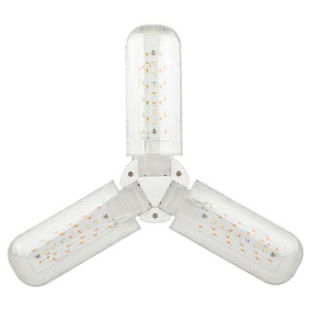 Лампа светодиодная FITO-24W-RB-E27-FOLD 24Вт Е27 3-лепестковая для растений красн./син. спектр Эра Б0061428