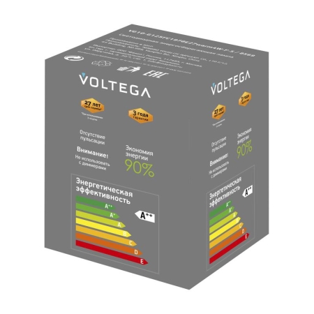 Лампа светодиодная Loft Led G125FC1978 4Вт 1800К E27 Voltega 8569 Лампа светодиодная Loft Led G125FC1978 4Вт 1800К E27 Voltega 8569