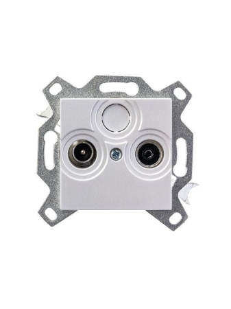 Розетка телевизионная проходная TV/R Levit 7дБ жемчуж. ABB 2CHH083607A6068 Розетка телевизионная проходная TV/R Levit 7дБ жемчуж. ABB 2CHH083607A6068