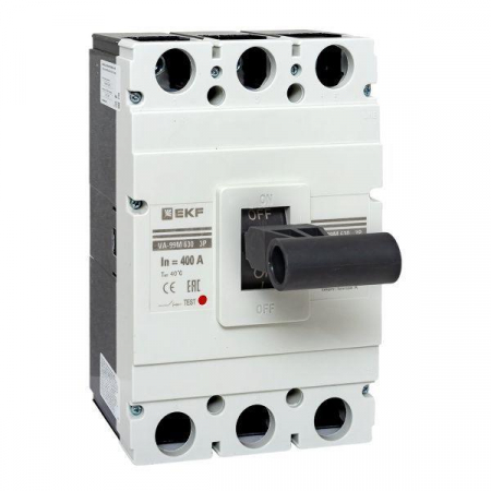 Выключатель автоматический 3п 630/400А 50кА ВА-99М PROxima EKF mccb99-630-400m Выключатель автоматический 3п 630/400А 50кА ВА-99М PROxima EKF mccb99-630-400m