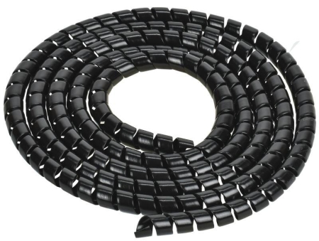 Спираль монтажная СП-12 черн. (уп.2м) IEK USWB1-12-02-K02