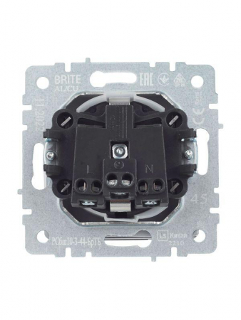 Розетка BRITE РСбш10-3-44-БрТБ 16А IP44 с заземл. защ. шторки с крышкой механизм бронза IEK BR-R16-16-44-K45 Розетка BRITE РСбш10-3-44-БрТБ 16А IP44 с заземл. защ. шторки с крышкой механизм бронза IEK BR-R16-16-44-K45