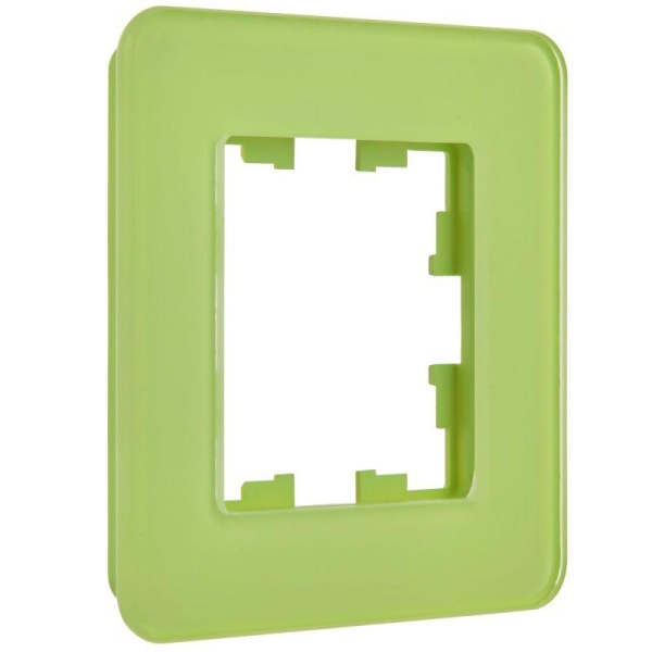 Рамка 1-м BRITE РУ-1-2-Бр стекло эко грин RE IEK BR-M12-G-41-K06 Рамка 1-м BRITE РУ-1-2-Бр стекло эко грин RE IEK BR-M12-G-41-K06