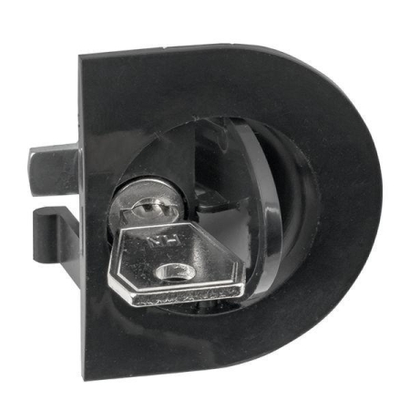 Замок пластиковый черный 30/32-16/13 IP31 PROxima EKF lock-shrn-ip31 Замок пластиковый черный 30/32-16/13 IP31 PROxima EKF lock-shrn-ip31