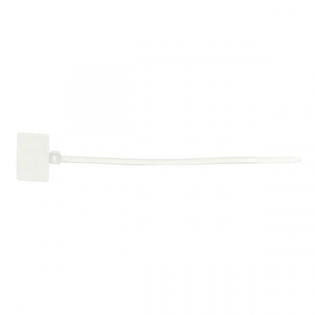Хомут кабельный 2.5х110 нейл. бел. с маркировочной площадкой (уп.100шт) EKF plc-c-p-2.5x110 Хомут кабельный 2.5х110 нейл. бел. с маркировочной площадкой (уп.100шт) EKF plc-c-p-2.5x110