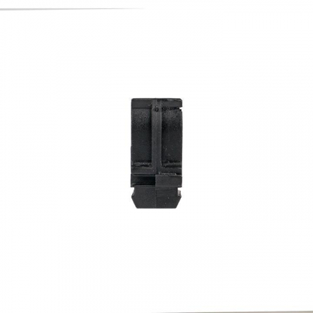 Держатель для труб (клипса) d16мм черн. (уп.10шт) Plast EKF derj-z-16b