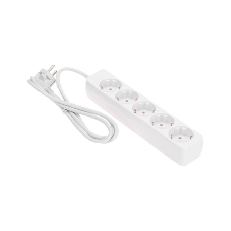 Удлинитель 5х1.5м с заземл. 3х0.75 бел. PROCONNECT 13-4211 Удлинитель 5х1.5м с заземл. 3х0.75 бел. PROCONNECT 13-4211