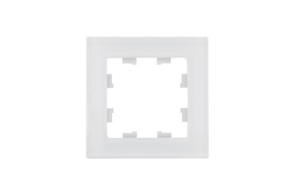 Рамка 1-м AtlasDesign Nature натур. стекло бел. SE ATN360101 Рамка 1-м AtlasDesign Nature натур. стекло бел. SE ATN360101