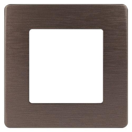 Рамка 1-м 12-5101-13 сатин бронза Эра Б0052506