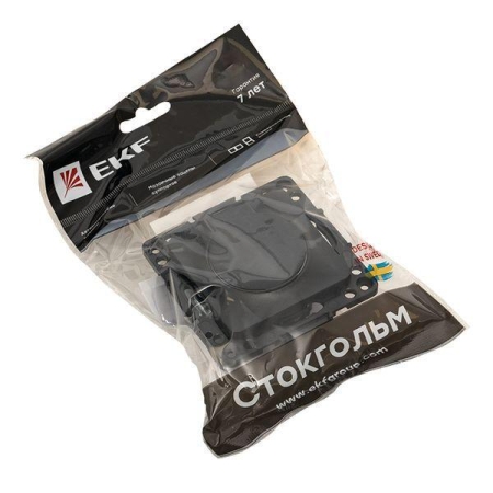 Розетка 1-м СП Стокгольм 16А IP44 с заземл. защ. шторки с крышкой механизм черн. PROxima EKF EZR16-028-10-44 Розетка 1-м СП Стокгольм 16А IP44 с заземл. защ. шторки с крышкой механизм черн. PROxima EKF EZR16-028-10-44