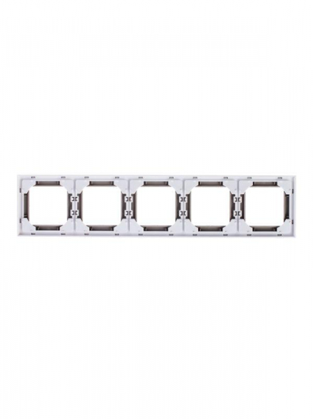 Рамка Levit 5п кофе макиато/бел. ABB 2CHH015050A6018 Рамка Levit 5п кофе макиато/бел. ABB 2CHH015050A6018