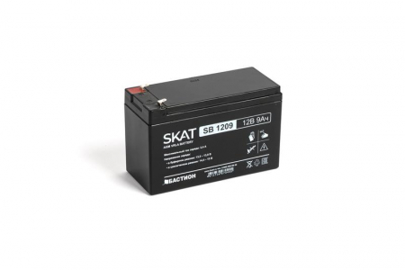 Аккумулятор свинцово-кислотный SKAT SB 1209 Бастион 2540 Аккумулятор свинцово-кислотный SKAT SB 1209 Бастион 2540