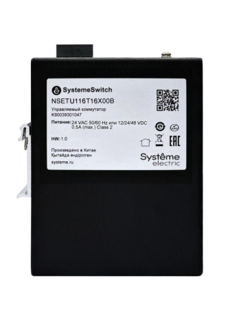 Коммутатор промышленный неуправляемый Ethernet 16х10/100BaseT SE NSETU116T16X00B