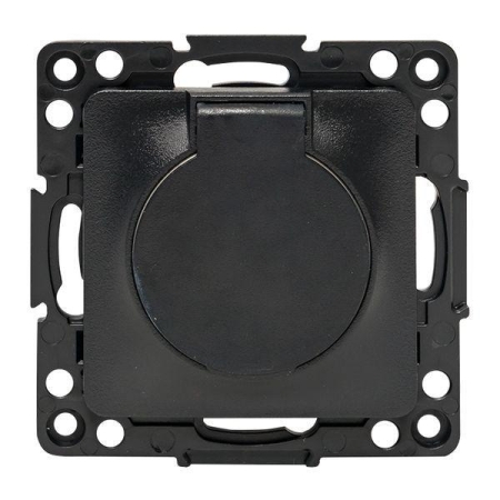 Розетка 1-м СП Стокгольм 16А IP44 с заземл. защ. шторки с крышкой механизм черн. PROxima EKF EZR16-028-10-44 Розетка 1-м СП Стокгольм 16А IP44 с заземл. защ. шторки с крышкой механизм черн. PROxima EKF EZR16-028-10-44