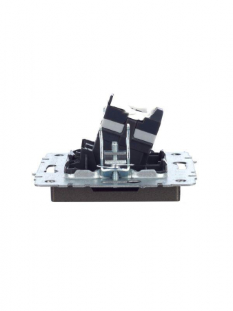 Розетка компьютерная СП RJ45 кат.5E BRITE РК10-БрТБ механизм бронза IEK BR-K10-1-K45 Розетка компьютерная СП RJ45 кат.5E BRITE РК10-БрТБ механизм бронза IEK BR-K10-1-K45