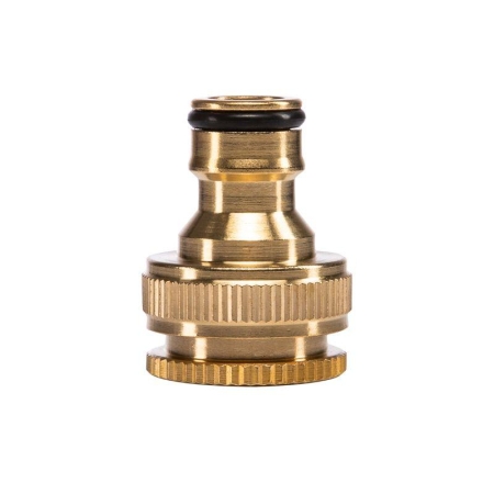 Адаптер латунный 1/2дюйм-3/4дюйм внутренняя резьба с переходником ЧЕТЫРЕ СЕЗОНА 62-0273