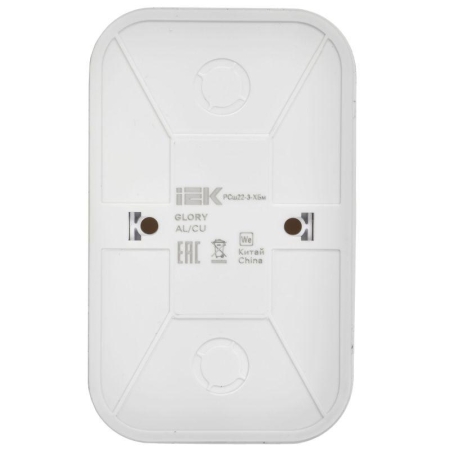 Розетка 2-м ОП GLORY РСш22-3-ХБм 16А с заземл. защ. шторки бел. матов. IEK ERH24-K01M-16 Розетка 2-м ОП GLORY РСш22-3-ХБм 16А с заземл. защ. шторки бел. матов. IEK ERH24-K01M-16