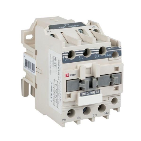 Контактор КМЭ 32А кат. 380В AC 1НЗ EKF ctr-s-32-380-nc Контактор КМЭ 32А кат. 380В AC 1НЗ EKF ctr-s-32-380-nc