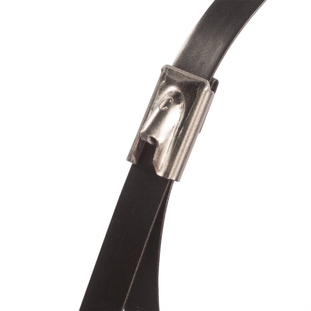 Хомут кабельный СКС-П (304) 4.6х250 стальной с покрытием (уп.100шт) Fortisflex 74932