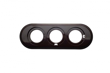 Рамка 3-м ретро пластик. корич. Bironi BF1-630-22 Рамка 3-м ретро пластик. корич. Bironi BF1-630-22