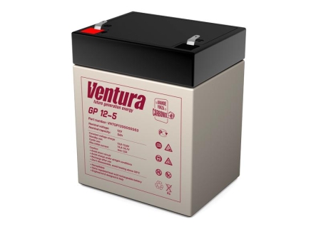 Аккумулятор 12В 5А.ч GP 12-5 Ventura Аккумулятор 12В 5А.ч GP 12-5 Ventura