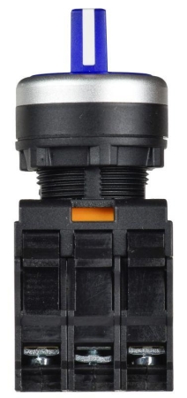 Переключатель 3 полож. 2НО с подсветкой син. MASTER IEK MI-SW60-20XD-4-14-3-K07 Переключатель 3 полож. 2НО с подсветкой син. MASTER IEK MI-SW60-20XD-4-14-3-K07