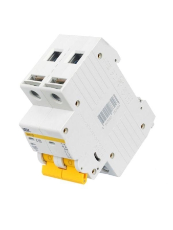 Выключатель автоматический модульный 2п C 10А 4.5кА ВА47-29 KARAT IEK MVA20-2-010-C