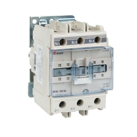 Контактор КМЭ 80А кат. 380В AC 1НО+1НЗ EKF ctr-s-80-380 Контактор КМЭ 80А кат. 380В AC 1НО+1НЗ EKF ctr-s-80-380