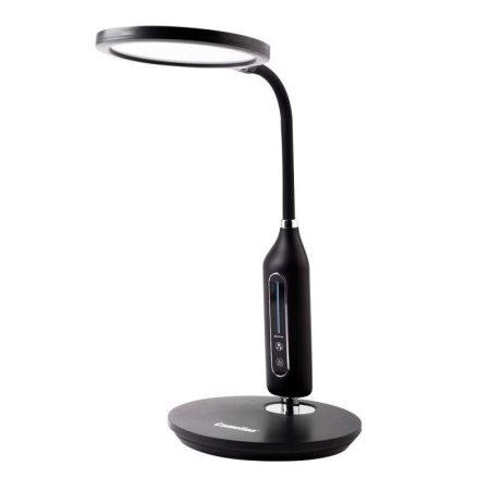 Светильник светодиодный настольный KD-862 C02 LED 10Вт 580лм черн. Camelion 15180