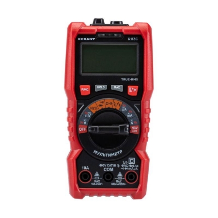 Мультиметр портативный R113C Rexant 13-3112 Мультиметр портативный R113C Rexant 13-3112