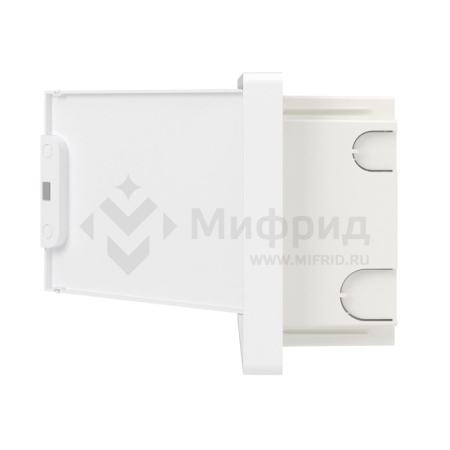 Щиток встраиваемый Фрейм (FRAME) 8мод. с бел. дверцей с 2 шинами PEN на 6 и 8 отверст. бел. DKC F08B1WW