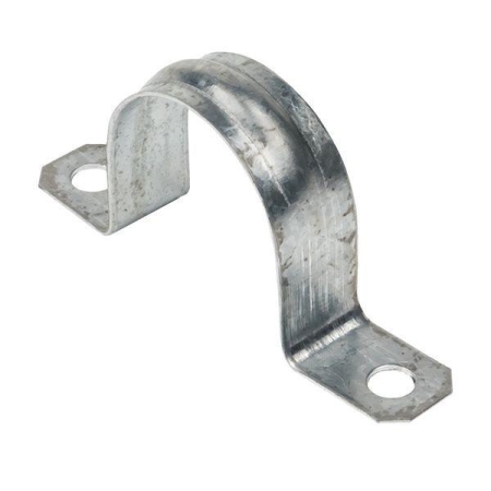 Скоба крепежная двухлапковая d38-40мм метал. EKF sm-2-38-40 Скоба крепежная двухлапковая d38-40мм метал. EKF sm-2-38-40