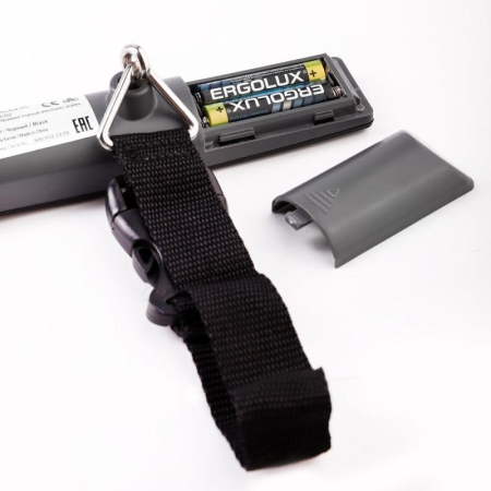 Весы ручные электронные ELX-SB04-C02 до 50кг безмен черн. Ergolux 15133