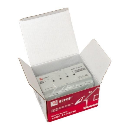 Контроллер ePRO 24 удаленного управления 6вх\4вых 230В WiFi Home EKF ePRO-h-10-4-230-W Контроллер ePRO 24 удаленного управления 6вх\4вых 230В WiFi Home EKF ePRO-h-10-4-230-W