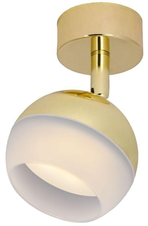 Светильник 4011 GX53 настенно-потолочный золото IEK LT-USB0-4011-GX53-1-K22